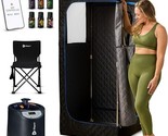 LifePro Revivify Portable Sauna Box Home Sauna Tent with Adjustable Heat... - £85.99 GBP