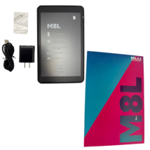 BLU M8L 8 Inch Touchscreen Android 11 Tablet 32GB Wi-Fi Dual SIM 8MP Cam... - $656.16 MXN