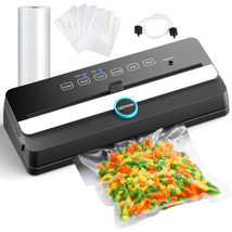 Vacuum Sealer, Automatic Food Sealer Machine for Food Vacuum Packaging w/Built-i - $140.12