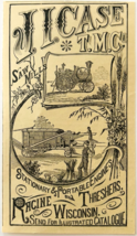 1886 Case Threshers Advertisement Victorian Agriculture Racine Wisconsin... - $366.69 MXN