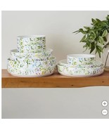 Mikasa Bowl Set Multicolor Dinnerware Tivoli Garden 9-Piece Floral Bone ... - $144.07 CAD