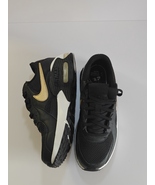 Women's Nike Air Max Excee Black Metallic Gold - $60.00