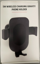 5W - P302.611 - Wireless Charging Gravity Phone Holder - Black - £19.71 GBP