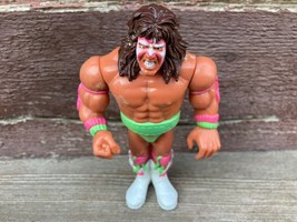 VTG 1990 WWF Ultimate Warrior Titan Sports Wrestling Action Figure  - £12.34 GBP