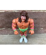 VTG 1990 WWF Ultimate Warrior Titan Sports Wrestling Action Figure  - £12.42 GBP