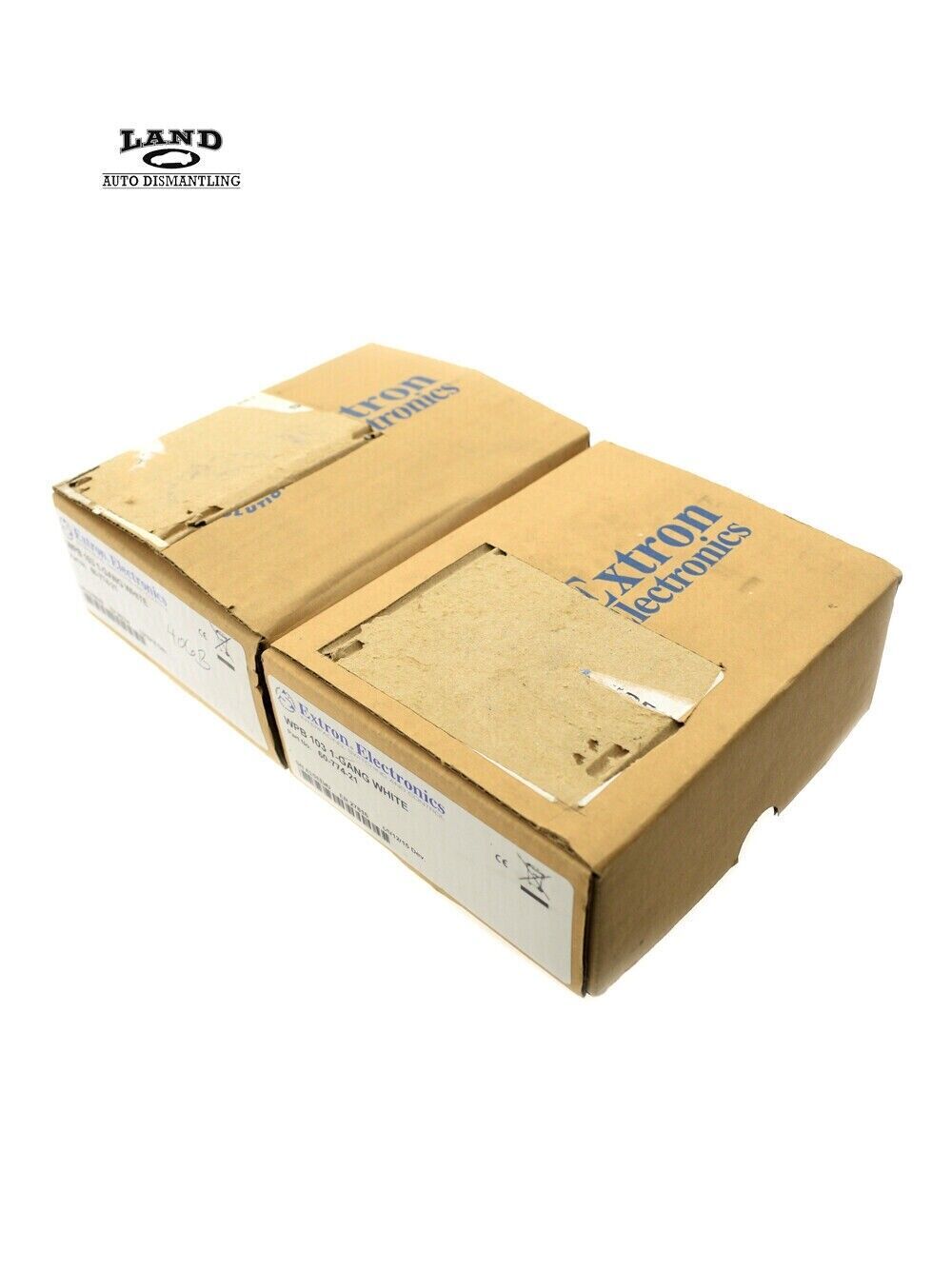 EXTRON WPB 103 WHITE VIDEO AND AUDIO CONNECTORS 60-774-21 1-GANG WALLPLATE - $9.89