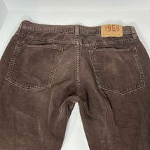 GAP 1969 Corduroy Men’s 33/32 Straight Leg Brown Trousers Low Rise Casua... - $38.55 CAD
