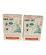 Sno-Jet Flocking Refill Soft Snow Paper Mache Modeling Compound NOS Vtg ... - $456.88 MXN
