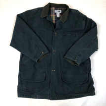 Vintage LL Bean Adirondack Barn Field Coat Mens Green Lined Chore Button... - $1,909.83 MXN