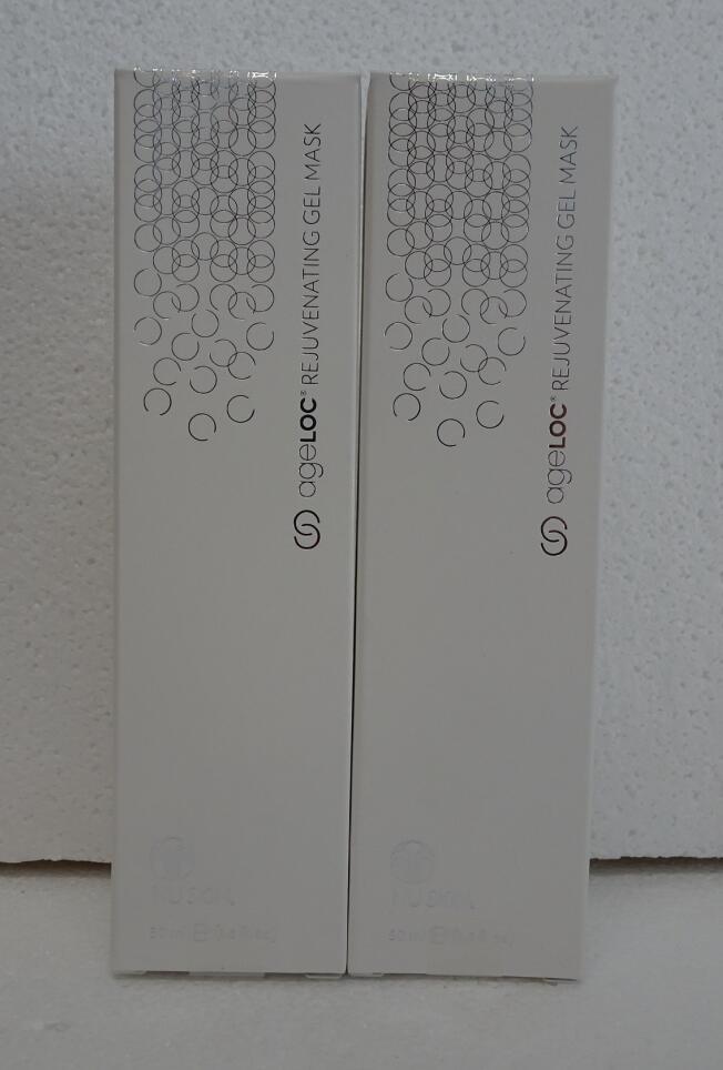 Two Pack: Nu Skin Nuskin ageLOC Rejuvenating Gel Mask 50ml 1.6oz x2 - $80.00