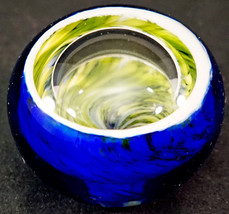 Frog Eye Paperweight by David Smith Blowing Sands Glass Studio Seattle - £39.86 GBP