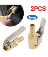 Orysin 2x Tire Valve Air Chuck Inflator Pump Adapter Brass Clip-On 8mm C... - $163.78 MXN