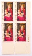 United States Stamps Block of 4  US #1336 1967 Traditional Christmas: Madonna - $2.99