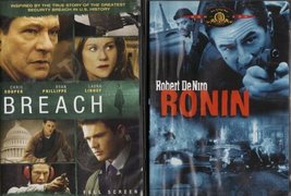 Ronin , Breach : Spy Movie 2 Pack Collection [DVD] - £13.58 GBP