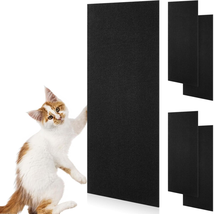 5 Pcs Cat Scratch Mat 23.6&quot; X 11.8&quot; Self Adhesive Cat Carpet Cat Scratch... - $20.56