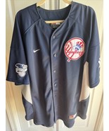 Nike New York Yankees DEREK JETER #2 Baseball Jersey XXL 2XL Navy Blue *... - £27.87 GBP