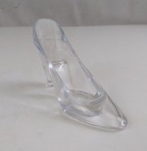 Unbranded Plastic Glass Slipper 2.25&quot; x 3.75&quot; - $4.94