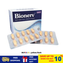 1 X Bionerv 60&#39;s Alpha Lipoic Acid, Vitamine B1, B6, B12 Réduit la douleur... - £42.52 GBP