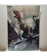 Jurassic Park Velociraptors Art Print Official Limited Edition Movie Col... - £36.91 GBP