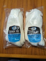 Penneys BIG MAC Cushion Sole Socks 2 PACK Sz 11 - 11.5 Deadstock 89% cotton 6prs - £23.11 GBP