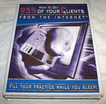 How To Get 95% Of Your Clients From The Internet 3 Dvd &amp; 6 CD-ROM Set David Wood - £63.94 GBP