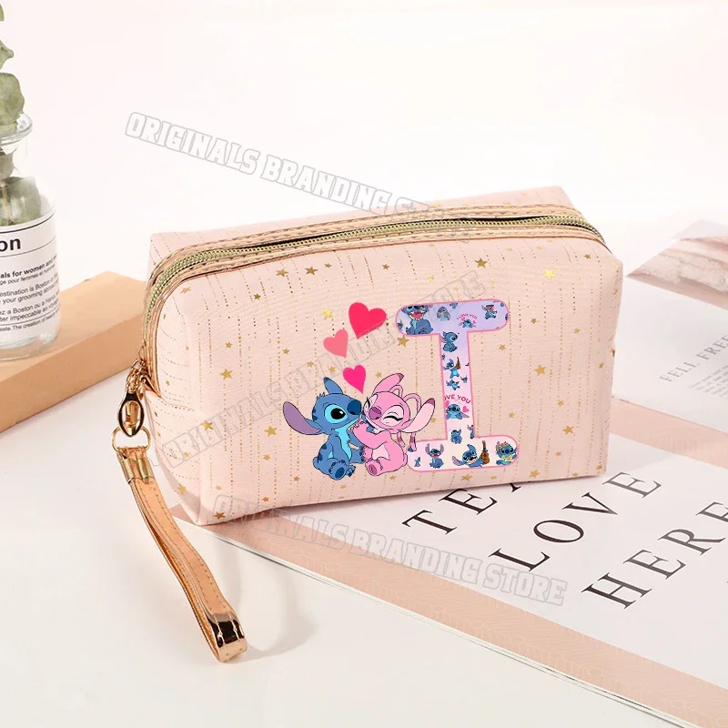 Lilo Stitch Disney Cosmetic Bag for Women Cartoon Storage -18X10X7.5cm S... - $5.52 CAD