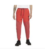 Nike Tech Fleece Jogger Pants Sweatpants Red Black CU4495-662 Men&#39;s Small S - £66.85 GBP