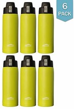6-Pack (Vapor Lime) - Aquatix 21 Ounce Pure Stainless Steel Double Wall Vacuum I - £47.20 GBP