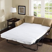 White Queen Size Frisco Fine Microfiber Sofa Bed Cover Waterproof Mattress - $40.94