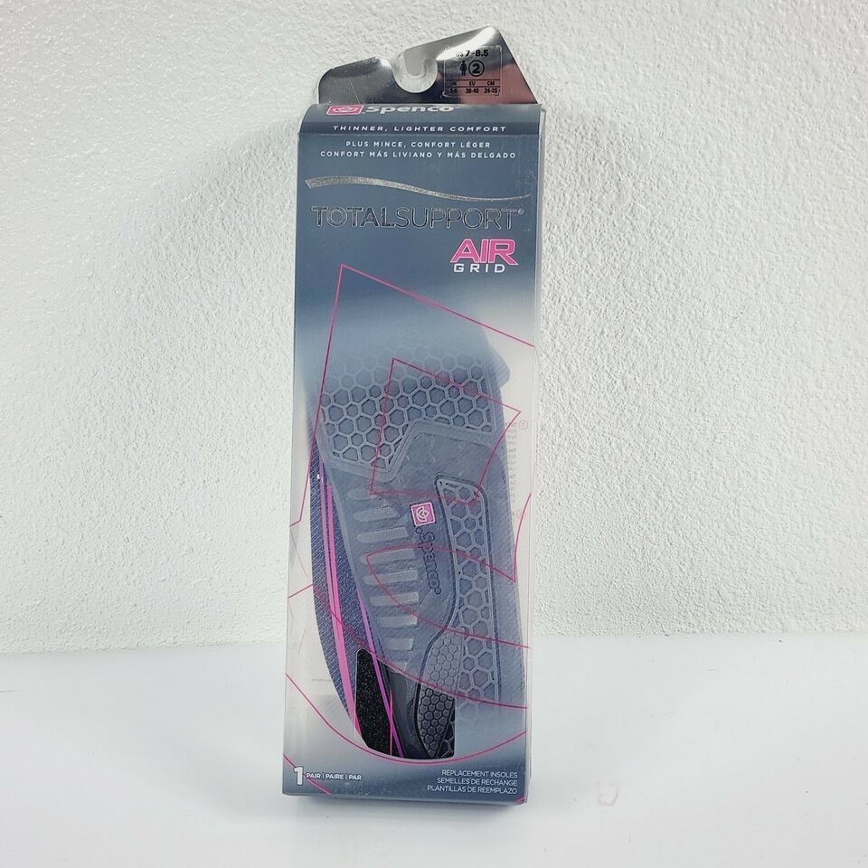 Primary image for Spenco Total Support Air Grid Replacement Insoles Size 2 Womens 7 - 8.5