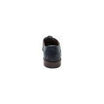 Stacy Adams Tedesco Cap Toe Oxford Lizard Leather Dress Shoes Blue 25630-400 image 8
