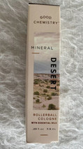 Mineral Desert Rollerball Good Chemistry Perfume W/Essential Oils .25 Fl Oz NIB - £5.25 GBP