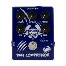 Caline CP-45 Pressure Point Bass Compressor Guitar Effect Pedal New - £33.08 GBP