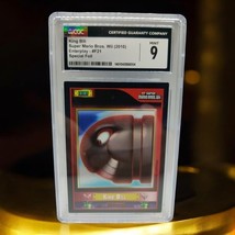 King Bill Special Foil #F21 Super Mario Bros Wii 2010 Enterplay Card CGC... - $174.59