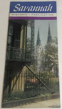 Vintage Savannah Historic Brochure  BRO12 - £5.19 GBP