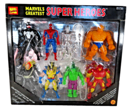 NEW 1995 Toy Biz Sig Stan Lee Edition Marvel’s Greatest Superheros Box Set 48920 - $72.75