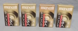 Maxell HGX-Gold TC-30 VHS-C Tapes 4 Sealed Camcorder Factory Sealed Unused - $19.35