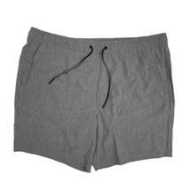 Men&#39;s Eddie Bauer 2XL Woven Tech Shorts Color: Grey Gargoyle XXL MSRP $60 NWT - £11.72 GBP