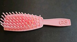 Vintage EG Americas Doll Maker Pink Hairbrush 5in Made In Hong Kong - $13.85