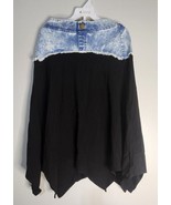 AP Black skirt denim waist Size 14 Girl&#39;s - $364.11 MXN