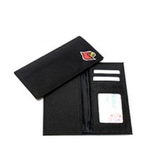 University of Louisville Cardinals Checkbook Cover Black - £13.19 GBP