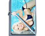 Oklahoma Pin Up Girls D13 Flip Top Dual Torch Lighter Wind Resistant  - $16.78