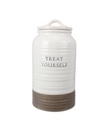 New Treat Canister with Lid - ceramic - £33.77 GBP