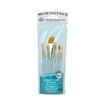 Royal and Langnickel RSET-9170 Taklon Variety Brush Set - Gold (Pack of 7)  - $17.00