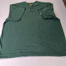 Carhartt Henley Shirt Men's 3XL Green Original Fit Short Sleeve Pocket K84 HTG image 15