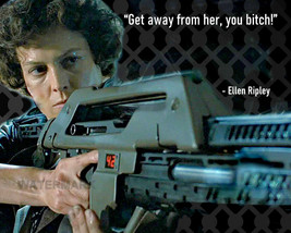 Aliens Ellen Ripley Movie Quote Get Away From Her You Bitch Photo 8X10 Sulaco - £6.36 GBP