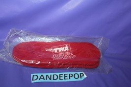 TWA Flight Socks In Package Sealed Red Airline Collectible - £19.75 GBP