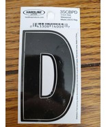 Hardline Self Adhesive Letter D Glossy Laminate 3 In Super Stick - $3.97 CAD