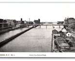 Harbor View From Railroad Bridge Oswego New York NY UNP Unused UDB Postc... - $18.16