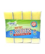 Clean Home Heavy Duty Scourers 4 Pack - $53.92 MXN